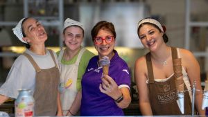 Un gelato viola per celebrare i primi 100 anni della Fiorentina