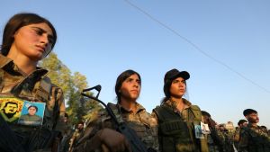 Door Koerden geleide Syrische Democratische Strijdkrachten gaan op in het Syrische leger
