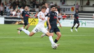 Gegen Tabellenführer TSG Backnang war für den FC 08 Villingen mehr drin als das 2:4