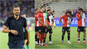 Fiorentina da incubo, il Frosinone dilaga 0-3 e rovina la festa del centenario