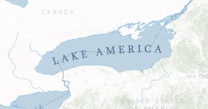 Trump ya quiere mandar hasta en los mapas