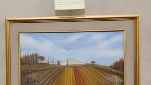 “Frammenti di quiete”, a Castelfranco la pittura di Daniele De Naro racconta il silenzio della Toscana
