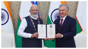 PM Modi receives Uzbekistan’s highest honour ‘Oliy Darajali Do’stlik' as India-Uzbekistan ties get strategic push