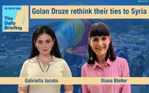 Daily Briefing August 30 — Golan Druze rethink their ties to Syria