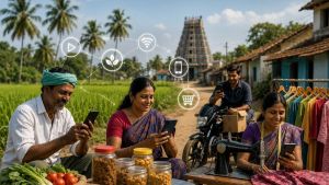When the village goes digital: Who benefits?