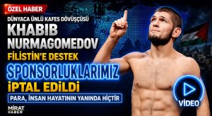 Khabib Nurmagomedov: Filistin’e Destek Vermenin Bedelini Ödüyor