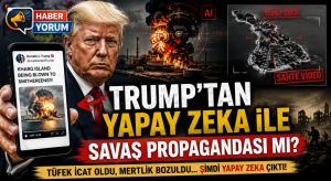 Trump’tan yapay zekâ ile savaş propagandası mı?