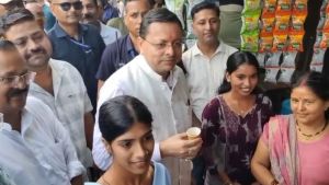 CM Dhami slams Rahul Gandhi over caste lolitics, calls for social harmony