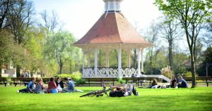 The park where you can admire nature and get an award-winning bite to eat in one spot
