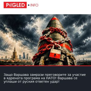 Защо Варшава замрази преговорите за участие в ядрената програма на НАТО! Варшава се уплаши от руския ответен удар!