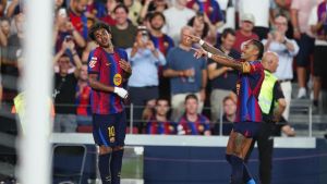 El nuevo tridente del Barça divierte y asusta