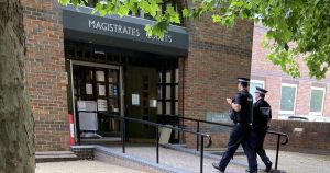 Courthouse row sees man charged with assaulting security staff