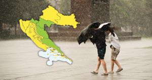 Ne spremajte kišobrane! Dio Hrvatske čeka grmljavinsko nevrijeme, evo kada će biti najjače