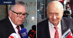 Old rivalry laid bare as Ray Hadley gives evidence in Alan Jones trial
