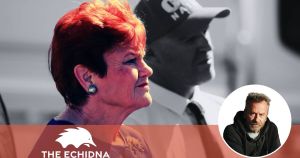 Hello pot, this is kettle. Give us a break, Pauline