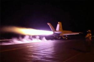 US strikes Iranian sites around Hormuz, IRGC says it retaliated against base in Jordan