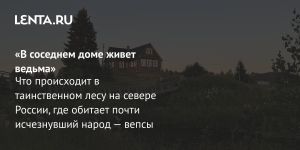 «В соседнем доме живет ведьма»