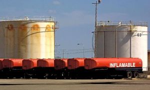 Oil prices jump 4pc on supply fears