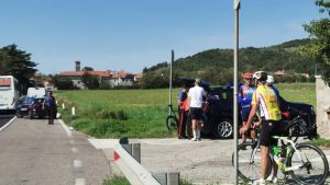Cividale, ciclista muore dopo lo scontro con un furgone sulla statale 54