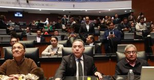 Enrique Inzunza y su vergonzosa presencia en el Senado