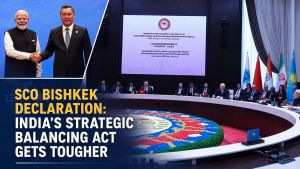 SCO Bishkek Declaration: India’s Strategic Balancing Act Gets Tougher