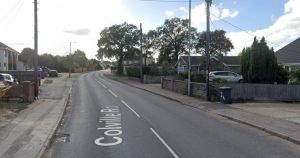 Motorcyclist left with leg injuries after crash closed road for four hours