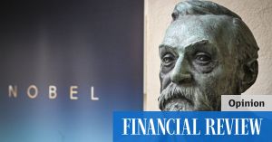 Why wealthy Australians should talk about leaving a Nobel legacy