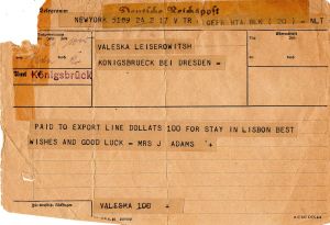 Converging Lives in Transit: Lisbon, June of 1941