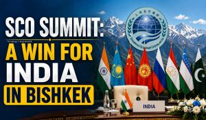 SCO Summit: A win for India in Bishkek