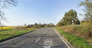 Major road blocked in both directions after crash
