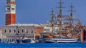 La Amerigo Vespucci torna a Venezia: ecco la data dell’approdo in Riva di San Biasio