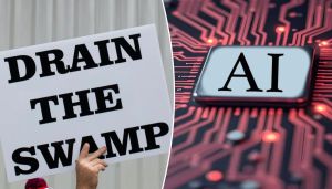 Trump promised to drain the swamp. AI is making it unfireable
