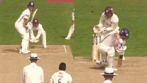 WATCH: Yuzvendra Chahal cleans up Ben Stokes with a peach of a delivery in County Championship