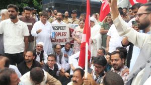 Two Protests, Two Realities