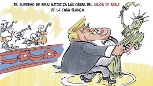 Trump y la Estatua de la Libertad
