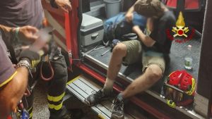 Salvataggio Disperso sul Conero, notte da incubo