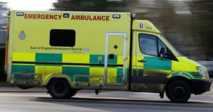 Teenage joyrider clocked at more than 100mph crashes into ambulance