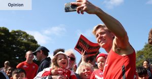 Finals week at the Swans has gone from open arms to closed ranks