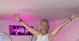 Why are women dancing silently through Norfolk?