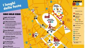 Dalla Fiera degli Amari in piazza Matteotti a Parco Moretti: la mappa e i luoghi della festa di Friuli Doc