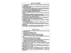 Gilberts: Some old rules for teachers and students still relevant