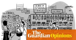 Jeremy Nguyen on the thrill of back-to-school sales – cartoon