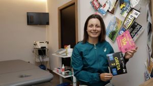 Greta, fisio de élite en la montaña: la historia detrás de la épica ascensión de trail running a la cima de Europa