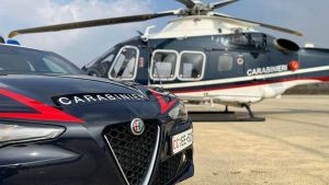 Maxi operazione antidroga: l’elicottero dei carabinieri sorvola Giussago