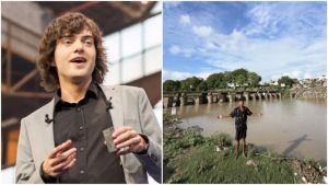 Dutch CEO invites Bittu Tabahi to work with him after he cleans polluted Ajnar river alone