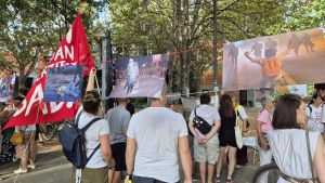 „Nećemo zaboraviti 5. septembar“: Obeležena godišnjica policijske represije u novosadskom kampusu