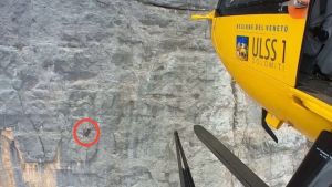 Precipita in cordata sul Civetta, alpinista vicentino all’ospedale di Agordo
