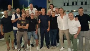 Bobo Vieri e gli amici delle giovanili. La serata dei ricordi biancazzurri
