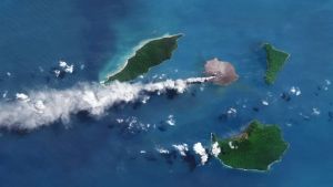 Anak Krakatau erupts in Indonesia, 209 flights hit as ash spreads across western regions