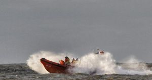 Lifeboat crew in major seven-hour search for missing person in the Wash
